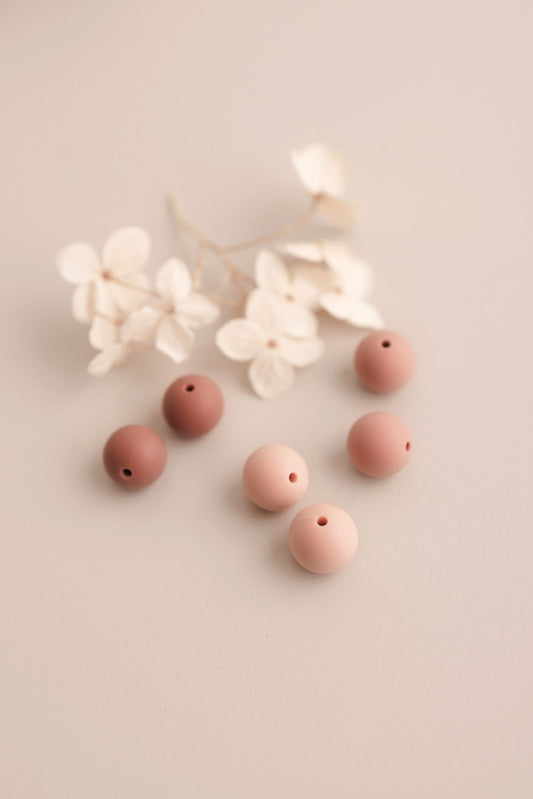 Maschenstopper Set Kugel Rosé von nordstrick