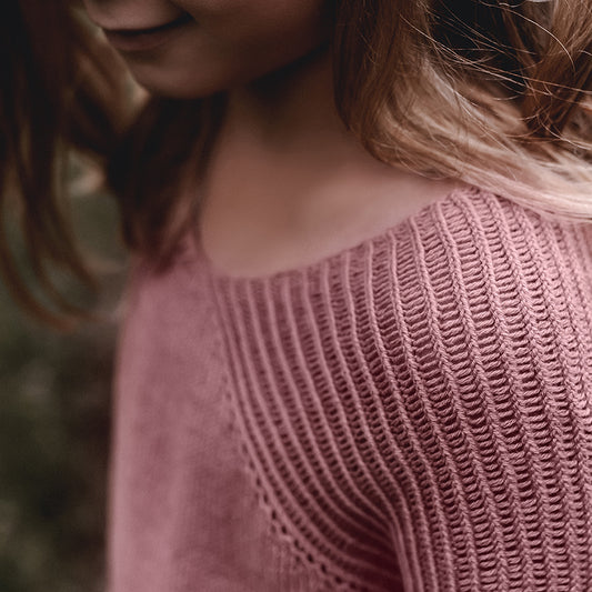 Rusg Shirt Top Kids pattern Strickanleitung von nordstrick
