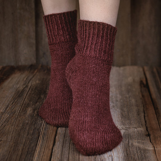 Tavallinen Socks Socken pattern Strickanleitung von nordstrick