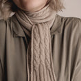 Load image into Gallery viewer, Caja Shawl Scarf Schal pattern Strickanleitung von nordstrick
