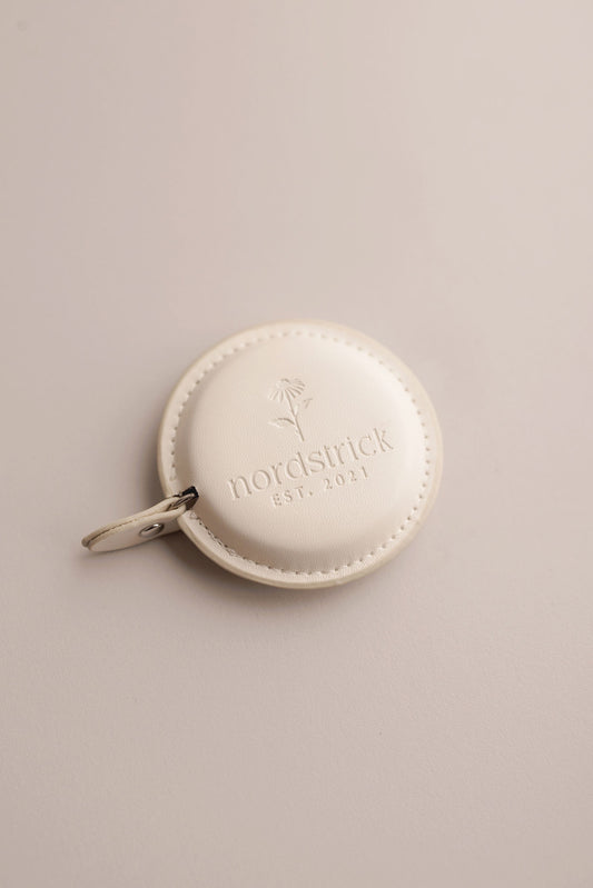 Maßband von nordstrick Creme Braun