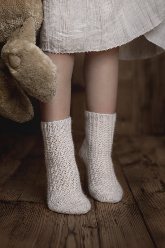 Rannikko Socks Socken Mini Kids pattern Strickanleitung von nordstrick