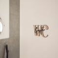 Load image into Gallery viewer, WC Schild Holz Acryl Gäste von nordstrick
