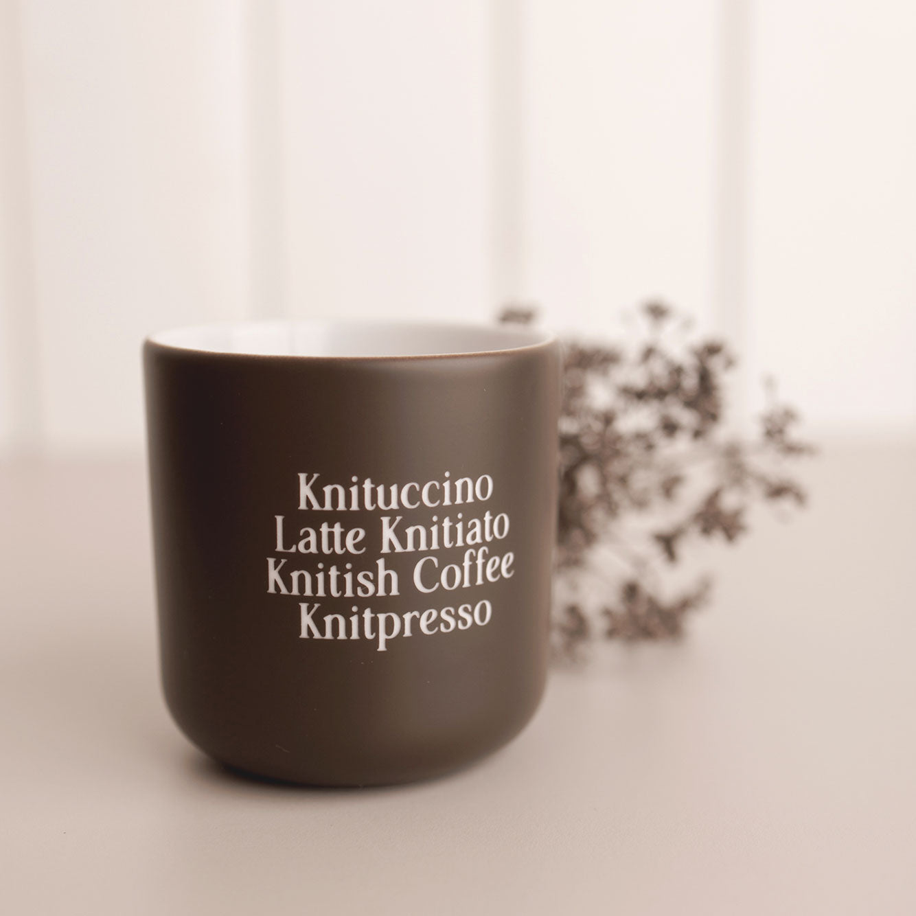 Becher Keramik nordstrick Knituccino