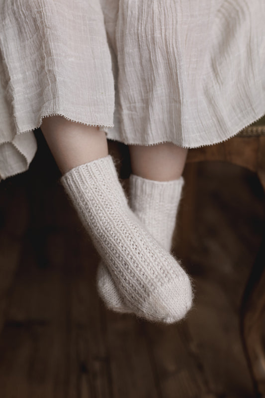 Rannikko Socks Socken Mini Kids pattern Strickanleitung von nordstrick
