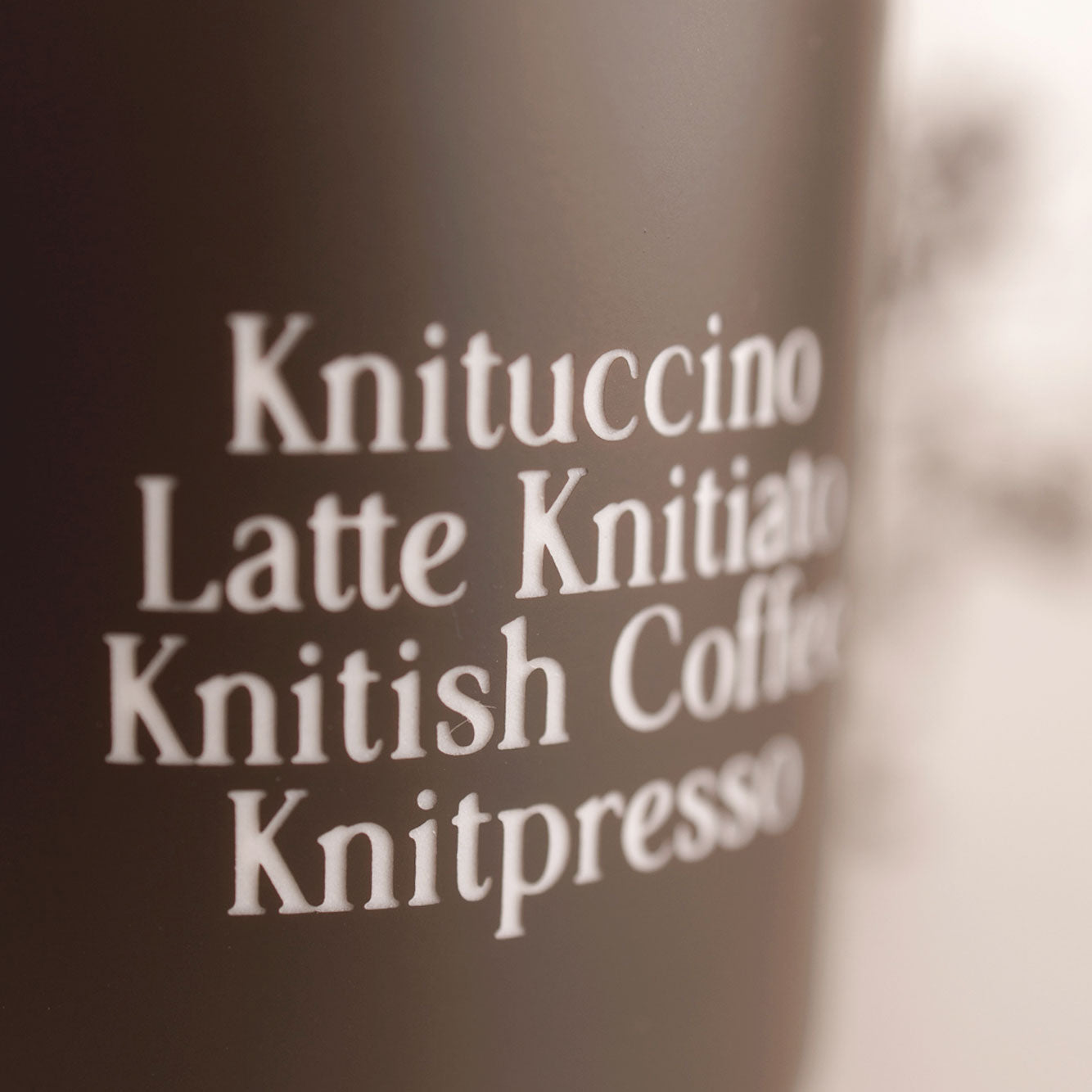 Becher Keramik nordstrick Knituccino