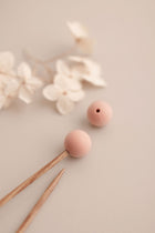 Maschenstopper Set Kugel Rosé von nordstrick