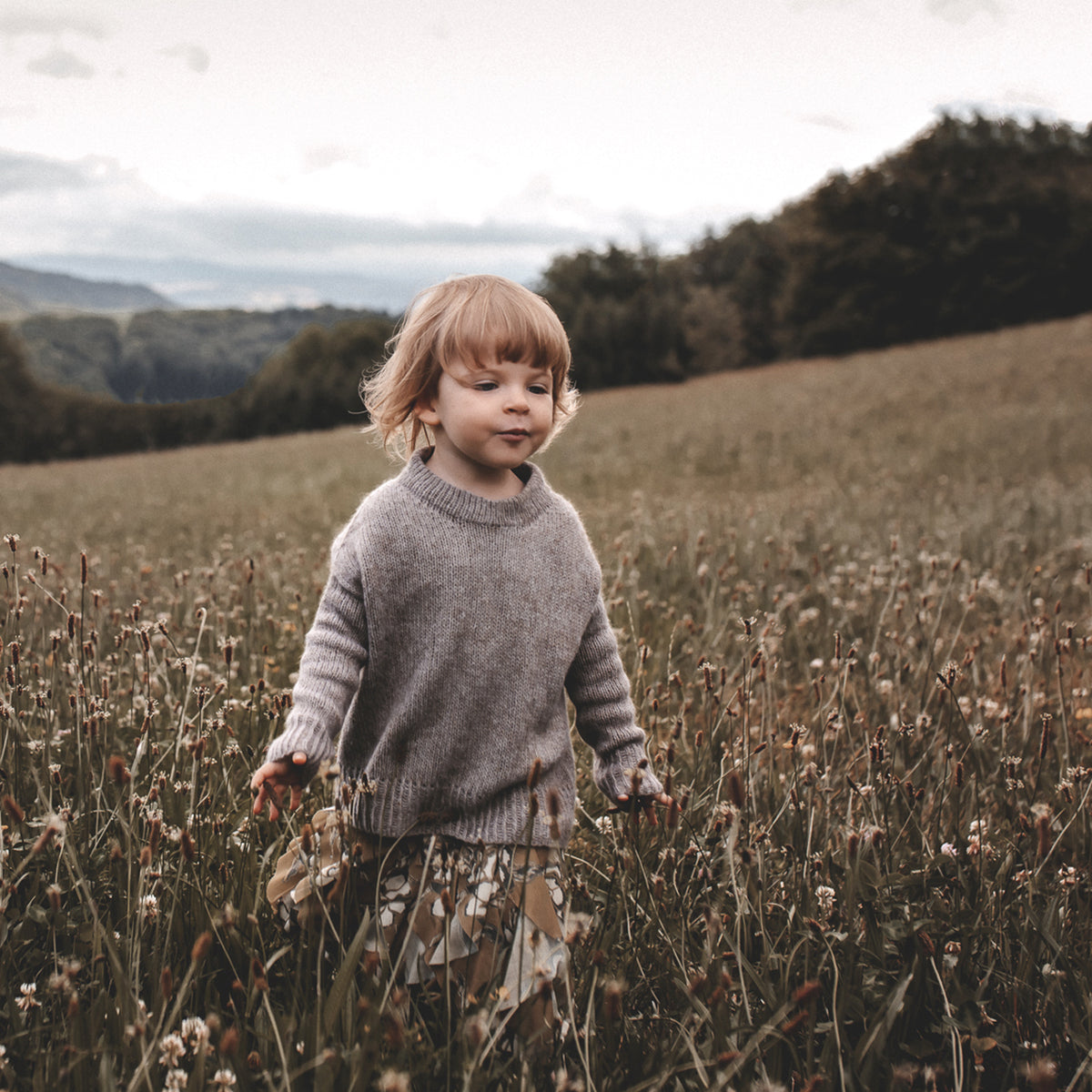 Tavallinen Sweater Kids Pullover pattern Strickanleitung von nordstrick