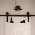 Bild in Galerieansicht laden, Wandbild Silhouette Katze nordstrick
