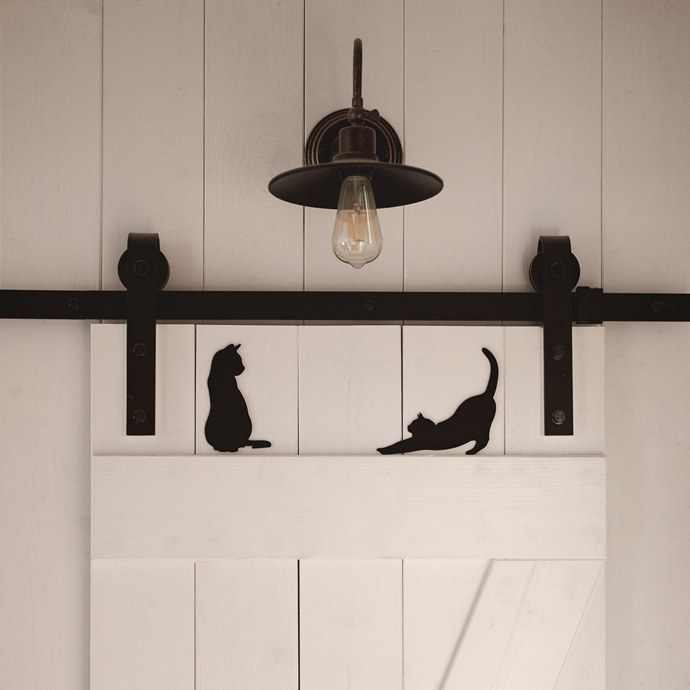 Wandbild Silhouette Katze nordstrick
