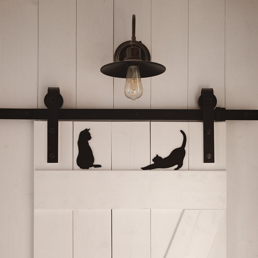 Wandbild Silhouette Katze nordstrick
