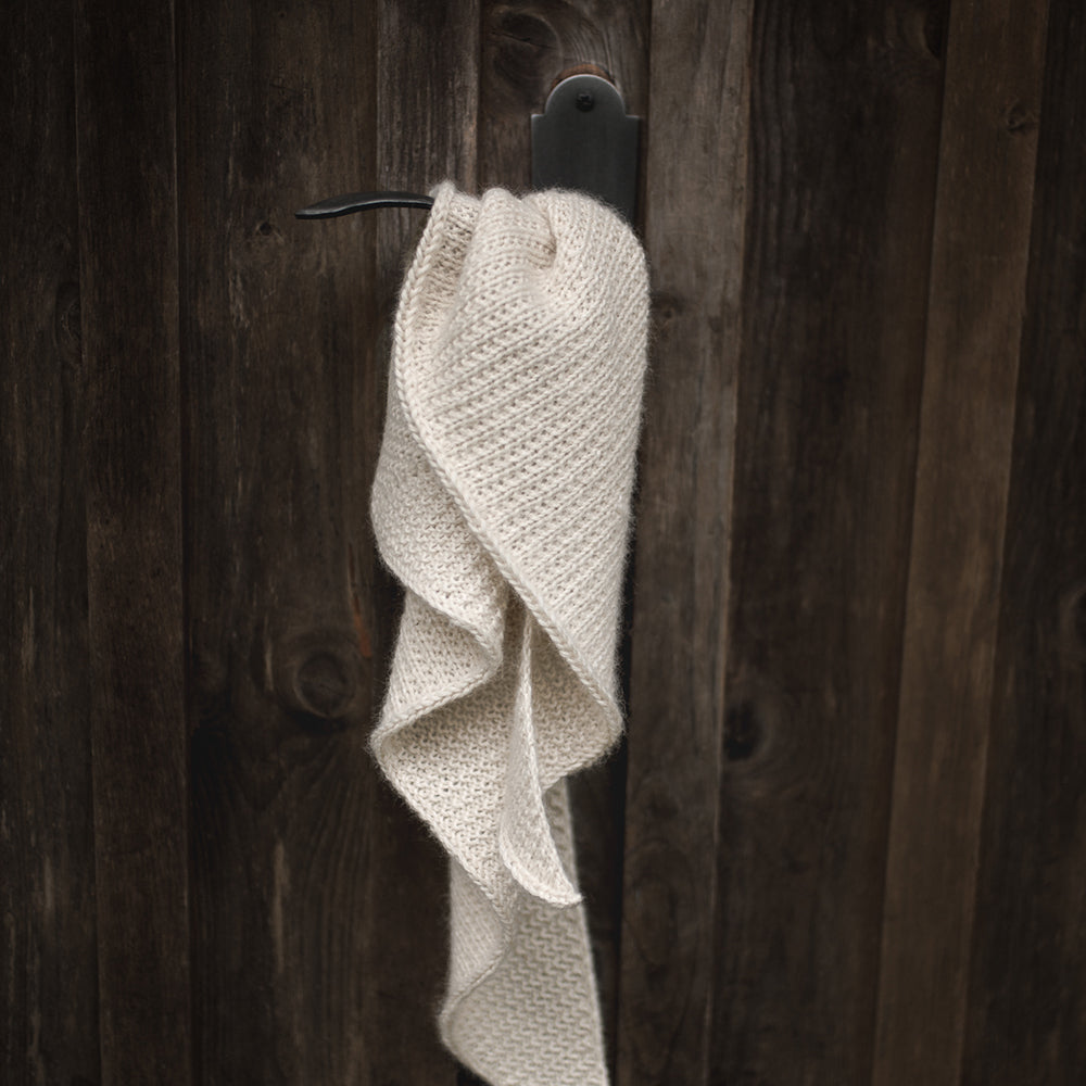 Rannikko Shawl Schal Tuch Halstuch Bandana Strickanleitung Anleitung Stricken Wollpaket nordstrick