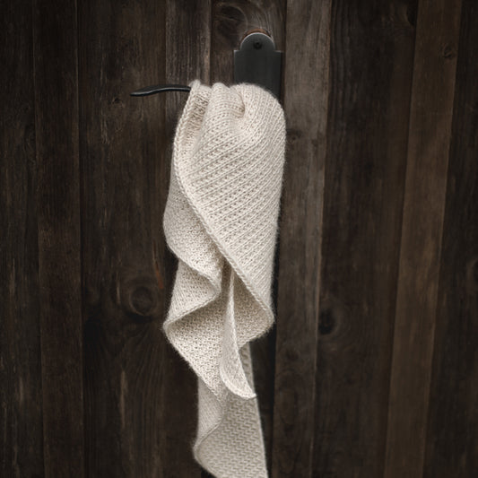 Rannikko Shawl Schal Tuch Halstuch Bandana Strickanleitung Anleitung Stricken Wollpaket nordstrick