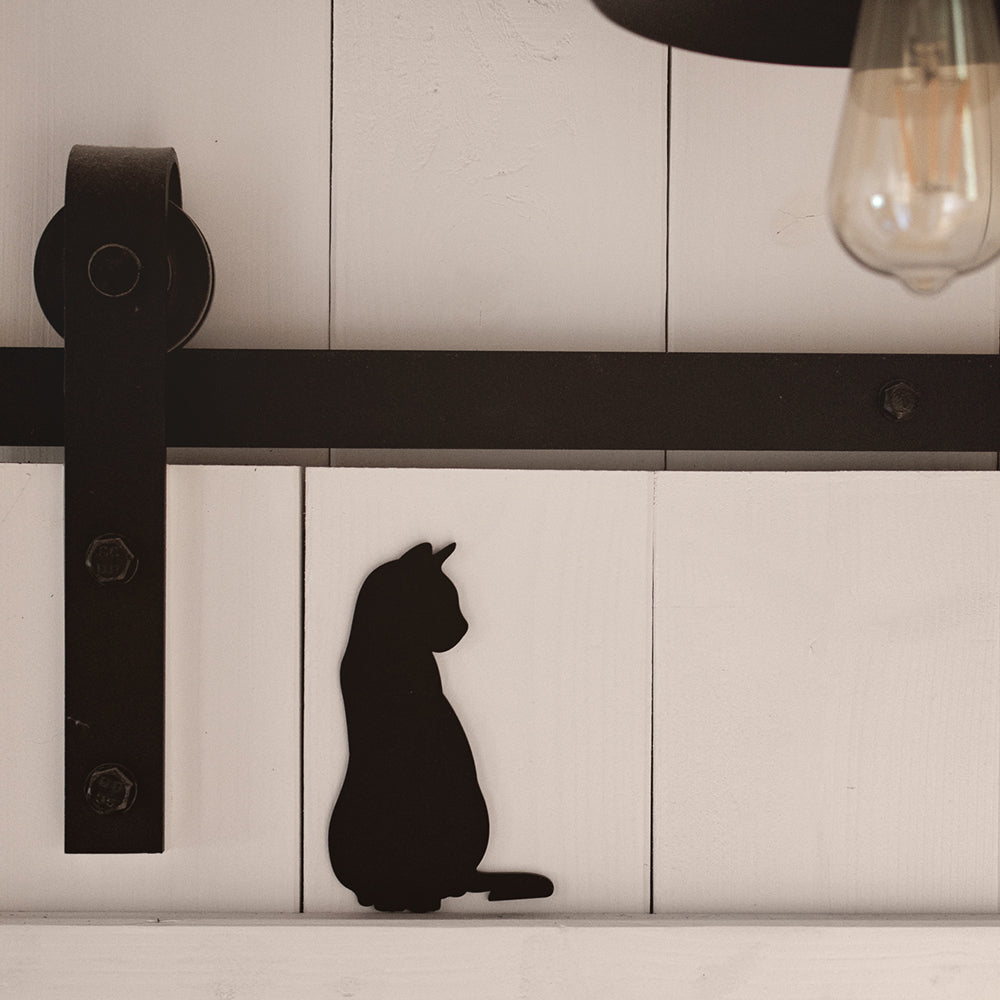 Wandbild Silhouette Katze nordstrick