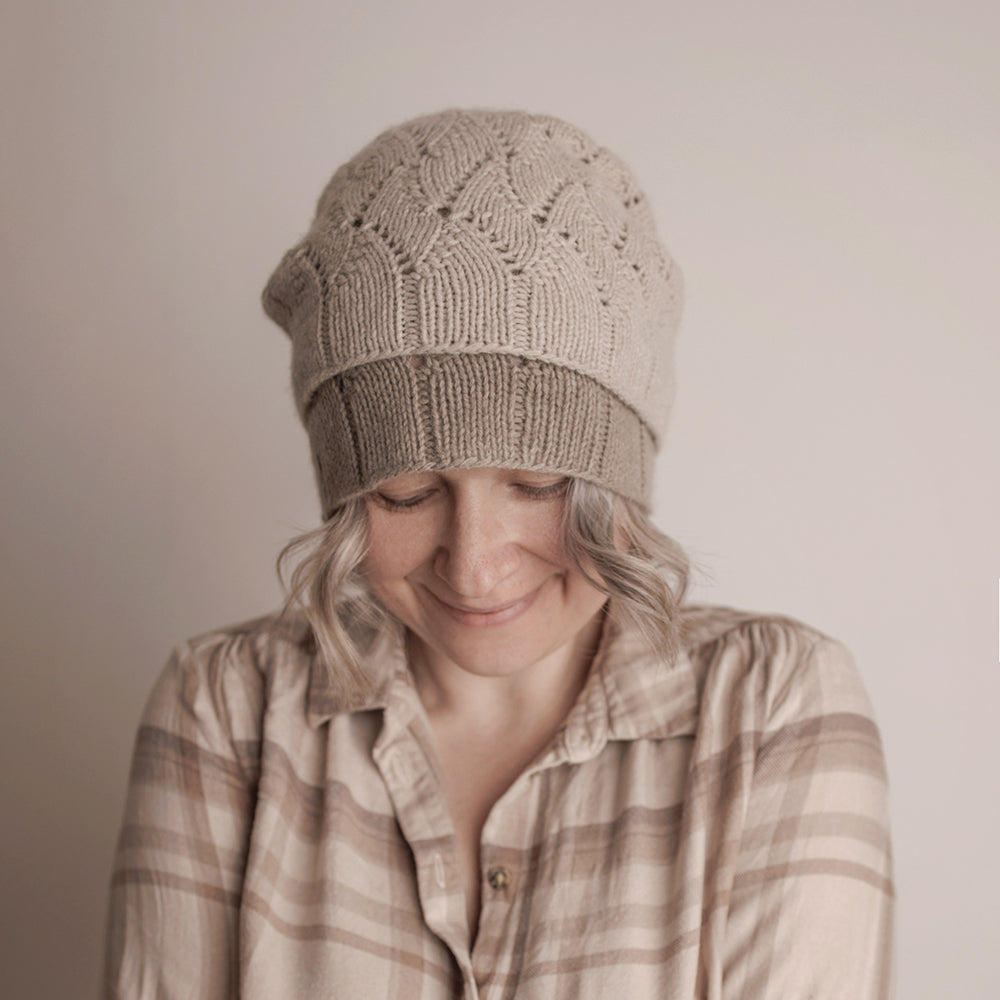 Linur Hat Mütze pattern Strickanleitung von nordstrick