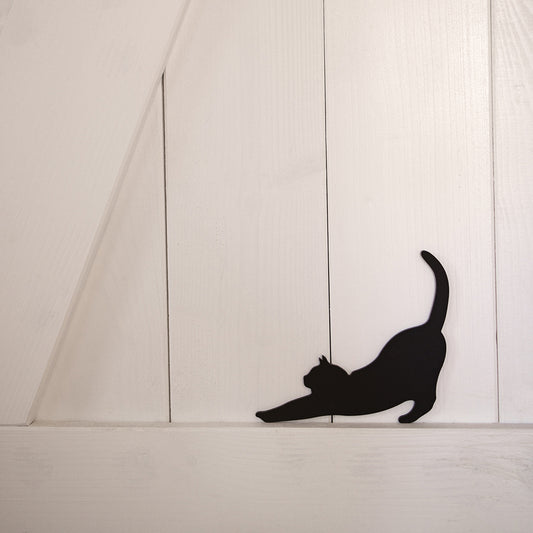 Wandbild Silhouette Katze nordstrick