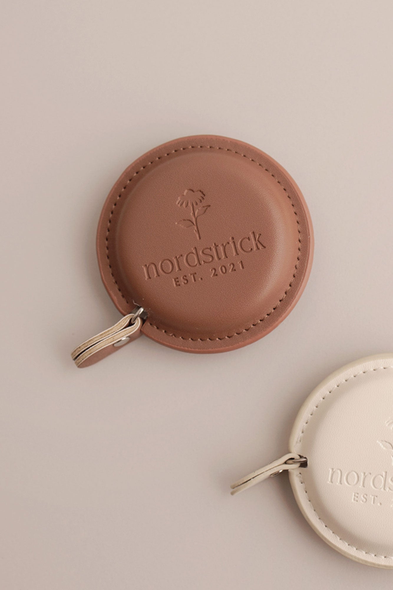 Maßband von nordstrick Creme Braun