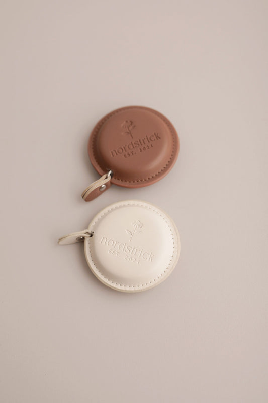 Maßband von nordstrick Creme Braun