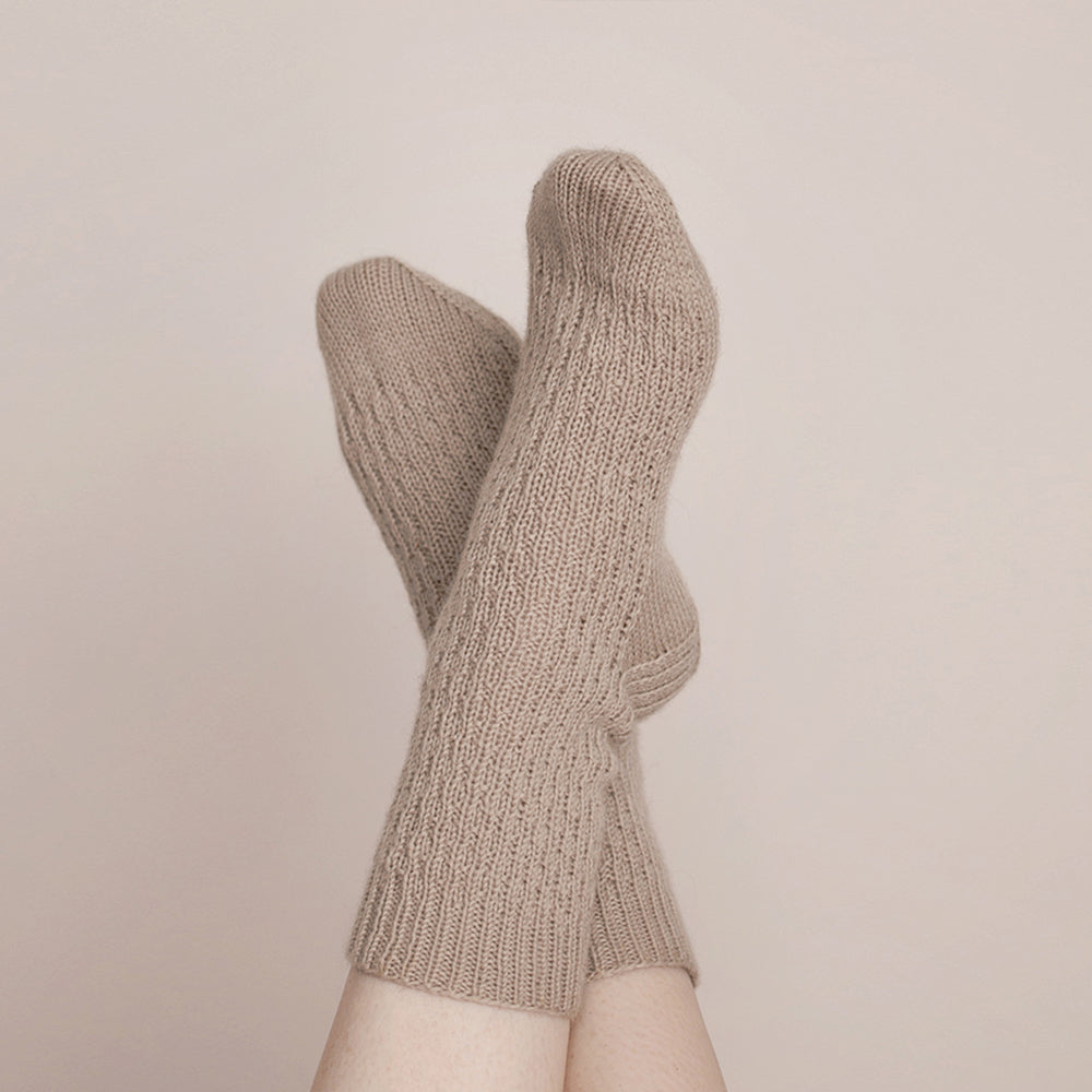 Lan Mara Socks Socken Strümpfe pattern Strickanleitung von nordstrick