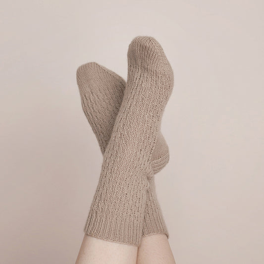 Lan Mara Socks Socken Strümpfe pattern Strickanleitung von nordstrick