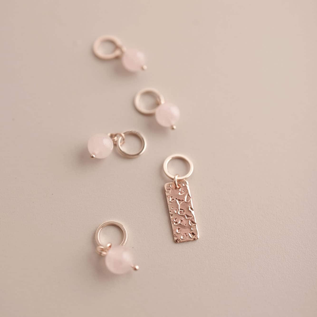 Maschenmarkierer Set Balken rosé nordstrick
