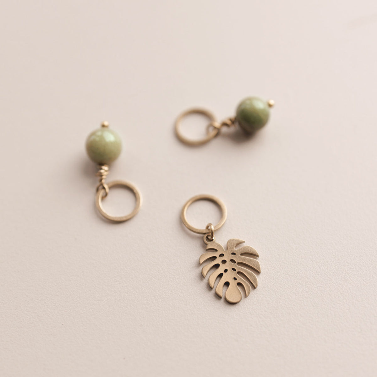 Maschenmarkierer Set Monstera