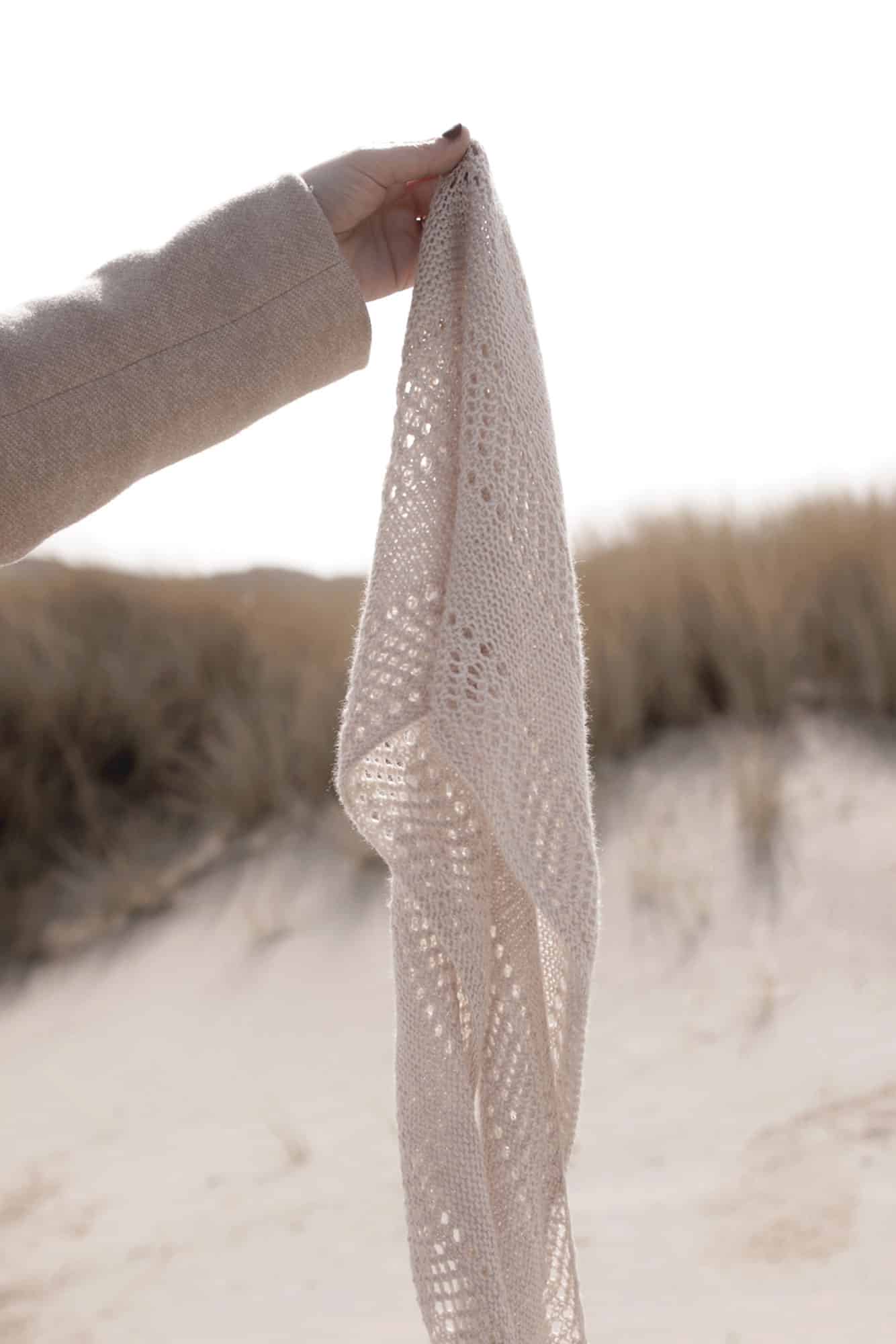 Lahti Shawl Schal Tuch pattern Strickanleitung von nordstrick