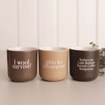 Bild in Galerieansicht laden, Becher Keramik nordstrick I wool survive Knituccino glücksmoment
