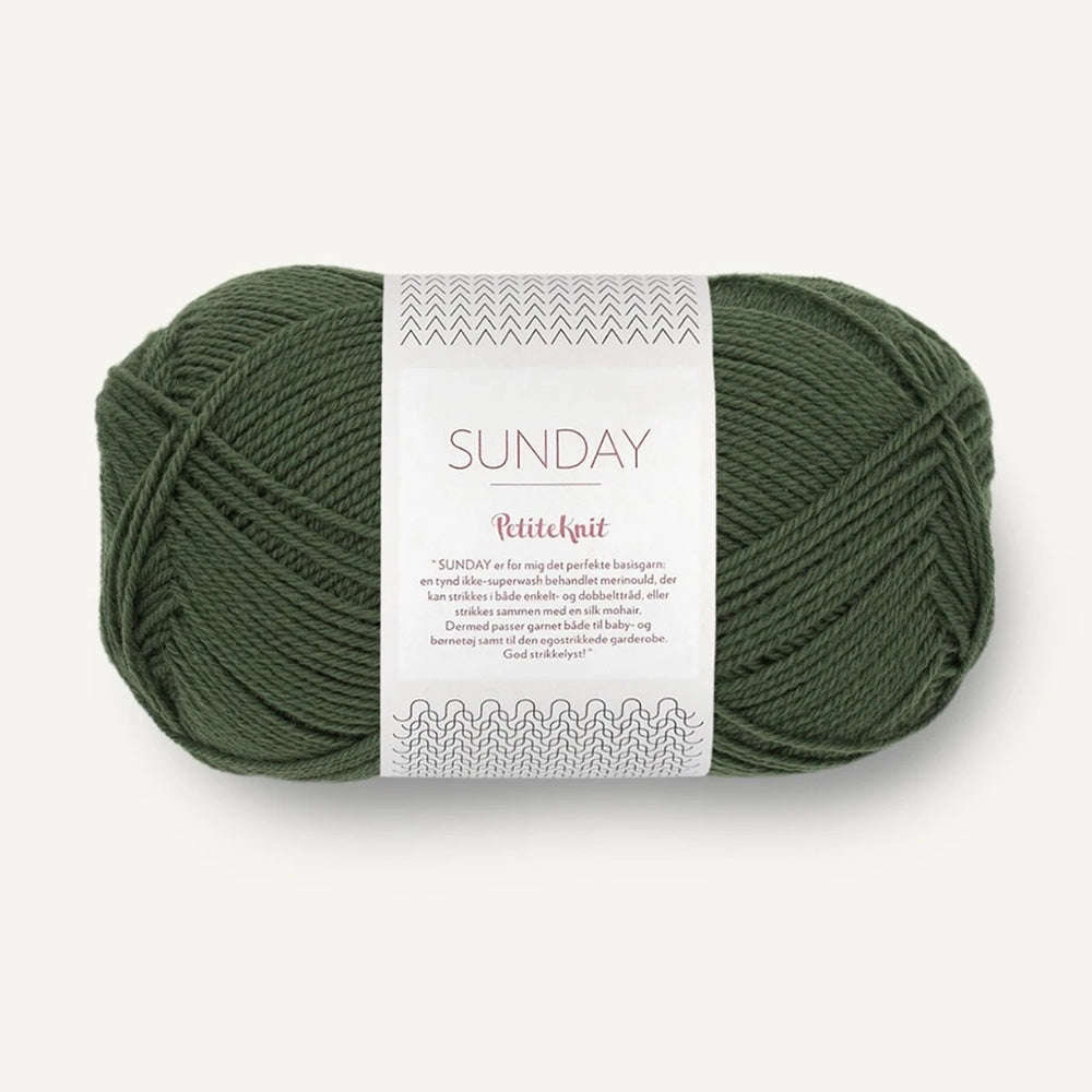 Sandnes Sunday Petite Knit 9581 Pine nordstrick