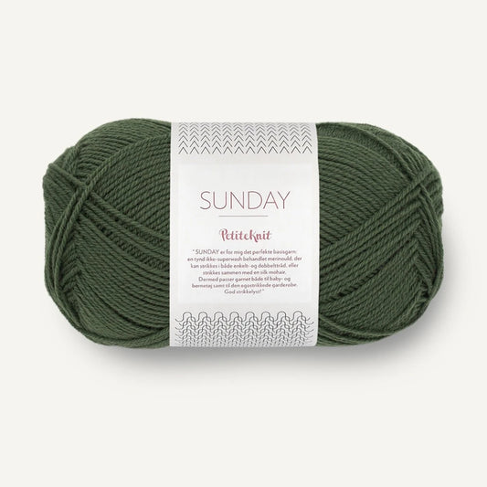 Sandnes Sunday Petite Knit 9581 Pine nordstrick