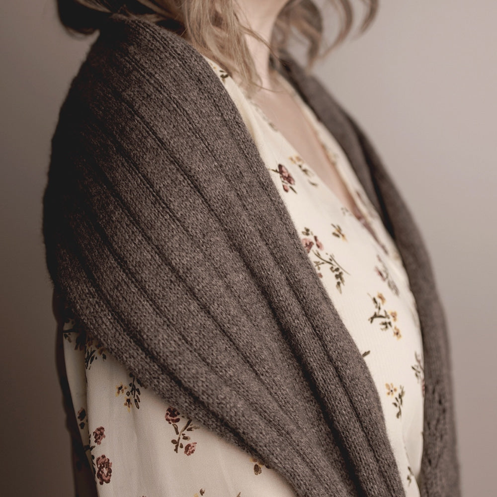 Bloma Shawl Schal pattern Strickanleitung von nordstrick