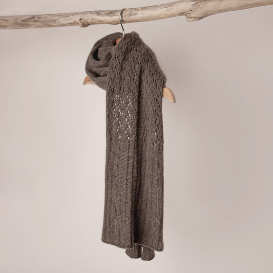 Bloma Shawl Schal pattern Strickanleitung von nordstrick