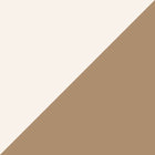 (Acryl Creme & Holz Nuss)