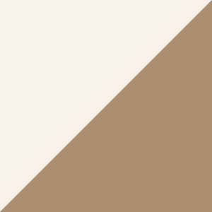 (Acryl Creme & Holz Nuss)