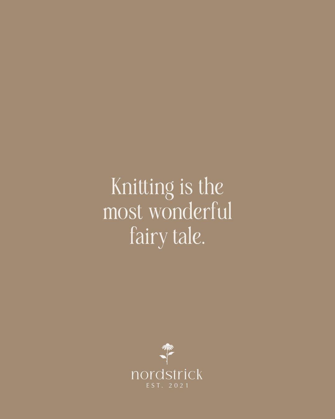 knitting is the most wonderful fairy tale