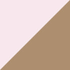 (Acryl Rosé & Holz Nuss)