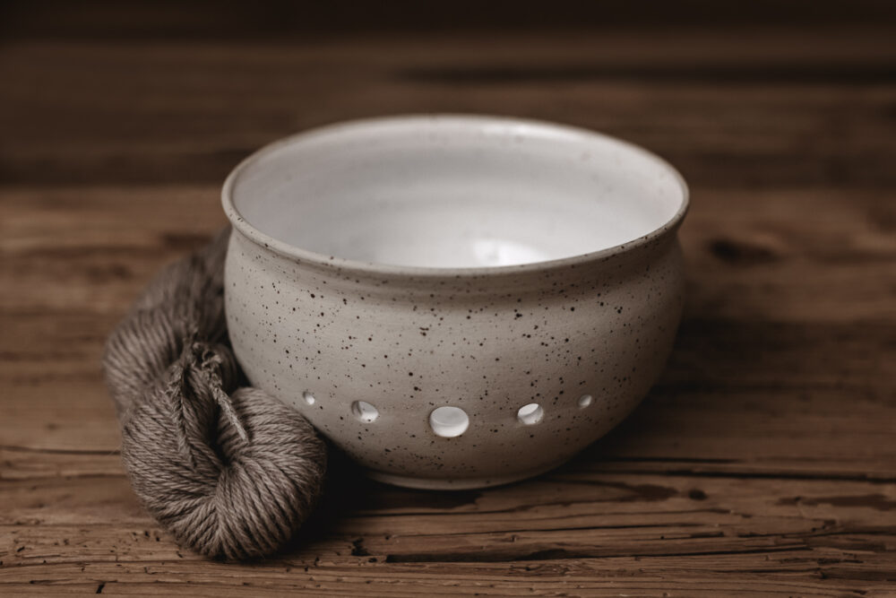 nordstrick garnschale yarn bowl keramik töpferkunst formfrei