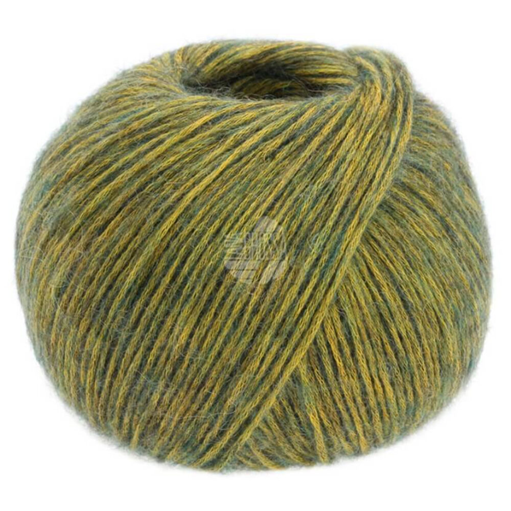 Lana Grossa Puno Due nordstrick Wollladen Grün Dunkelgrau 09