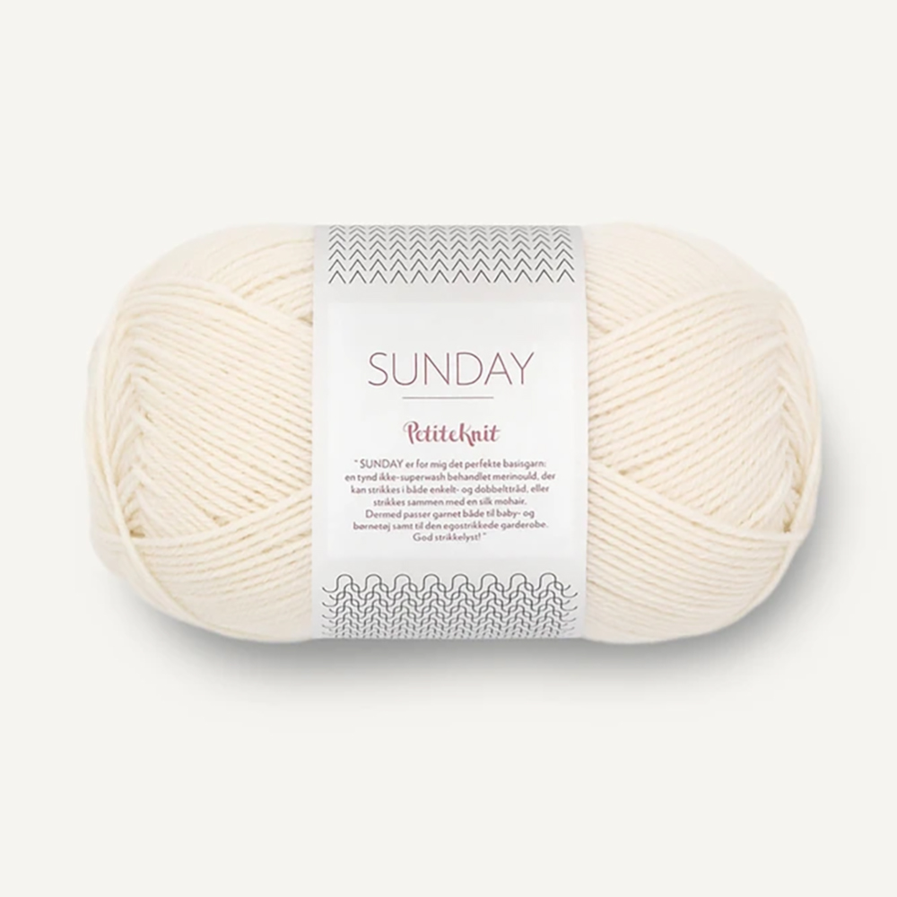 Sandnes Sunday Petite Knit 1012 Whipped Cream nordstrick