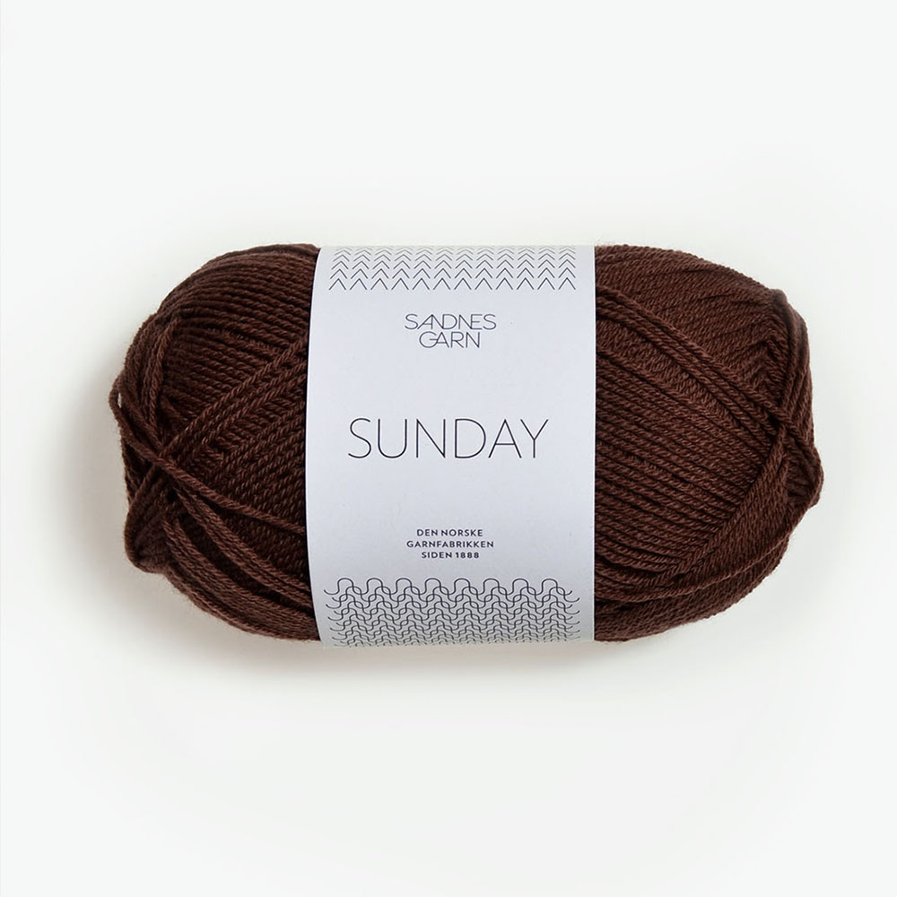 Sandnes Sunday Petite Knit 3072 Milk Chocolate nordstrick