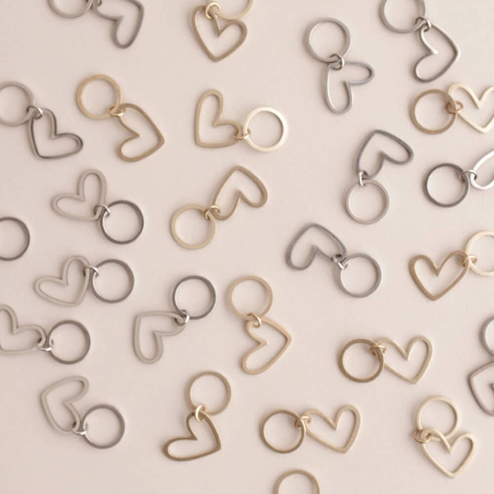 Maschenmarkierer Herz nordstrick