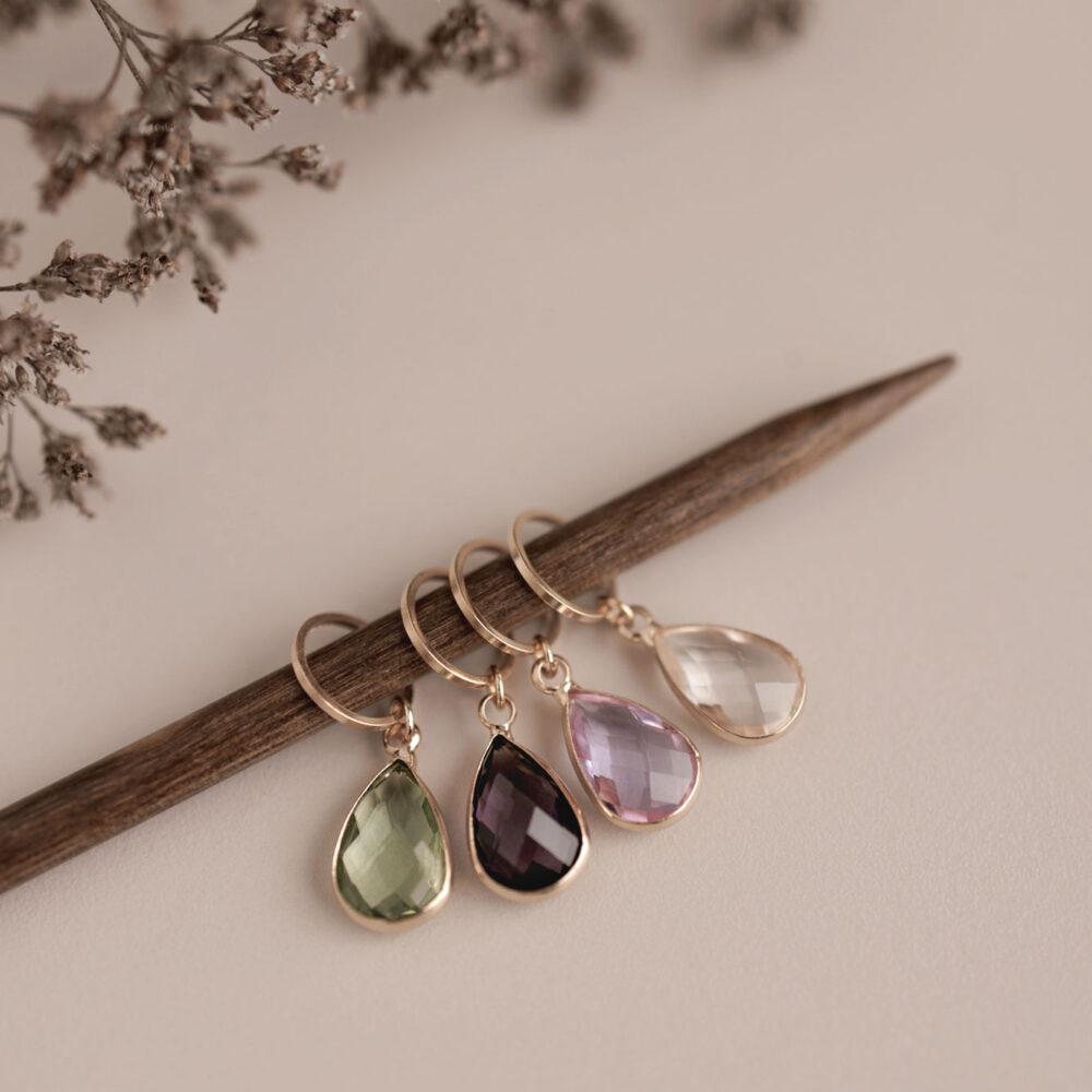 Maschenmarkierer Tropfen