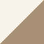 Acryl Creme & Holz Nuss