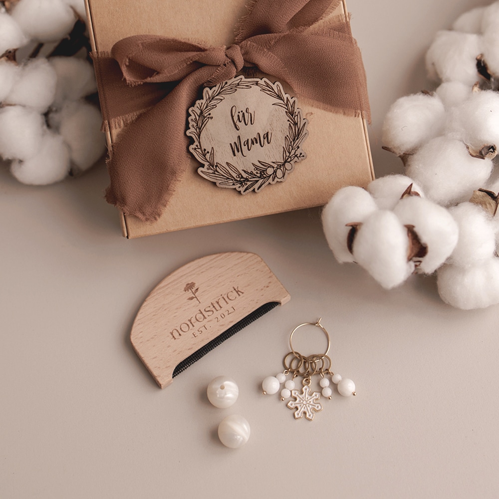 Geschenkbox klein Schneeflocke