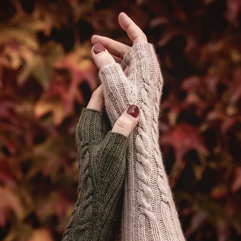 Strickanleitung Caja Mitts nordstrick