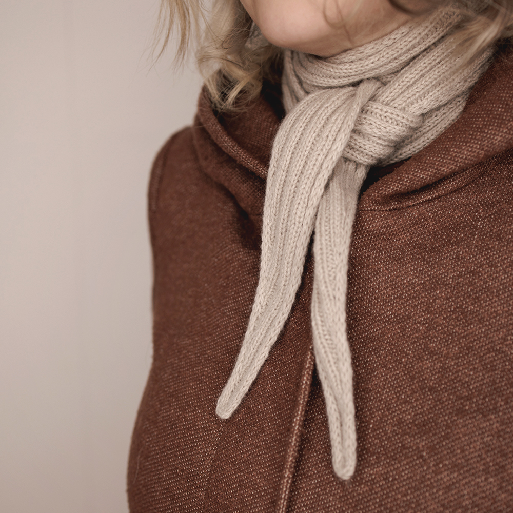 Runo Scarf Strickanleitung nordstrick