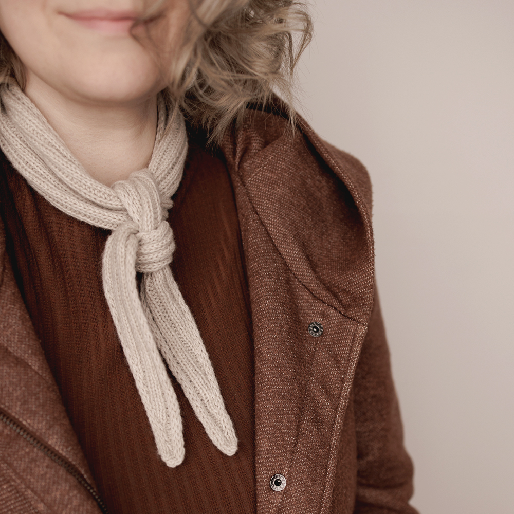 Runo Scarf Strickanleitung nordstrick