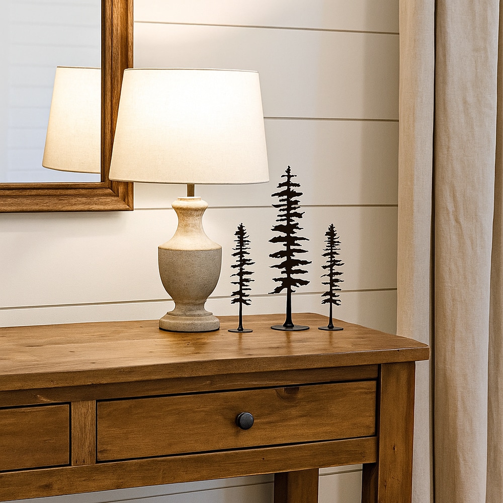 Aufsteller Deko nordische Bäume Eisen nordstrick