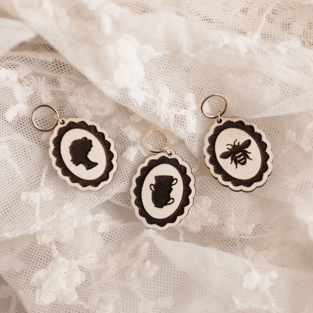 Bridgerton Kollektion nordstrick Maschenmarkierer Set