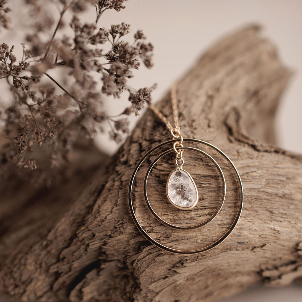 Halskette Quarz Schmuck nordstrick